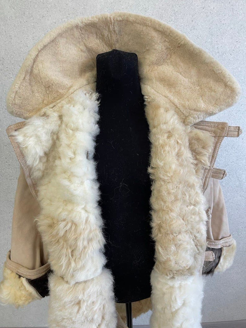 soviet sheepskin coat
