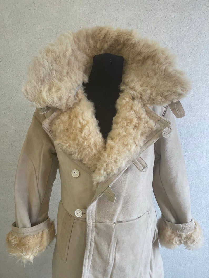 soviet sheepskin coat