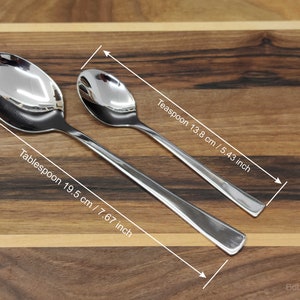 Personalized Spoon, Engraved Custom Spoon, Custom text or logo, Best Seller, Personalized gift, Laser engraved Spoon, Perfect gift, Birthday image 5