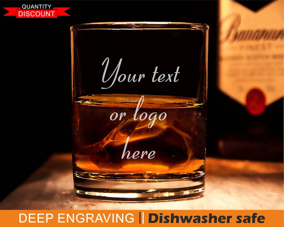 Personalized Whiskey Glass, Engraved Glass, Rocks Glasses, Groomsmen ...