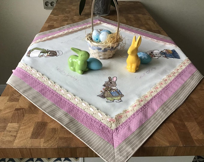 An original tablecloth in vintage style