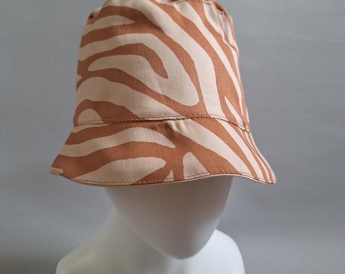 Panama sun hat from satin