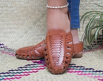 Handmade Mexican Huaraches – Authentic Leather Sandals – 50% Off!