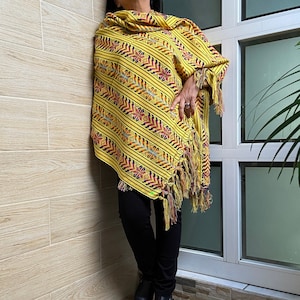 Rebozo Mexicano, Rebozo, Chal Mexicano, Pashmina, Chal, Bufanda, hermoso regalo.