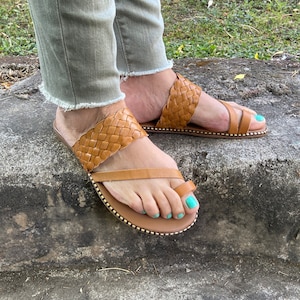 Huarache messicane fatte a mano – Sandali in vera pelle – Sconto del 50%!