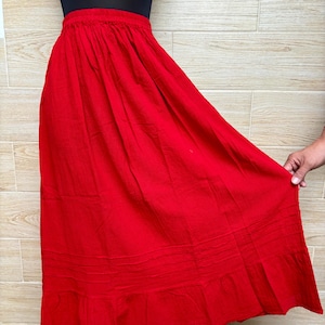 Mexican skirt, skirt in fresh blanket, handmade skirt, ethnic skirt with adjustable spring at the waist