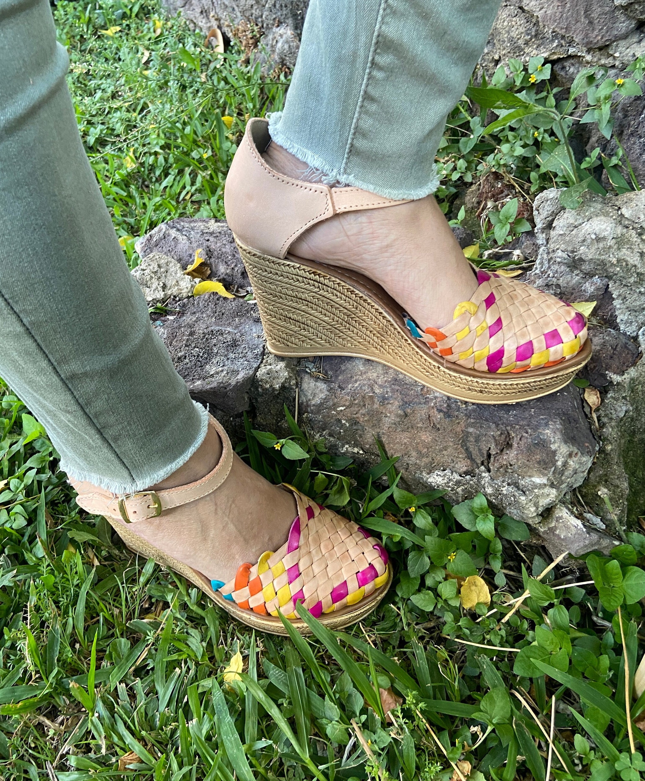 Huarache Sandal Heel - Etsy｜サンダル