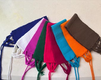 Mexican sash belt, solid colorful sash, ethnic belt, tie belt, dress belt, cotton belt, blouse belt.