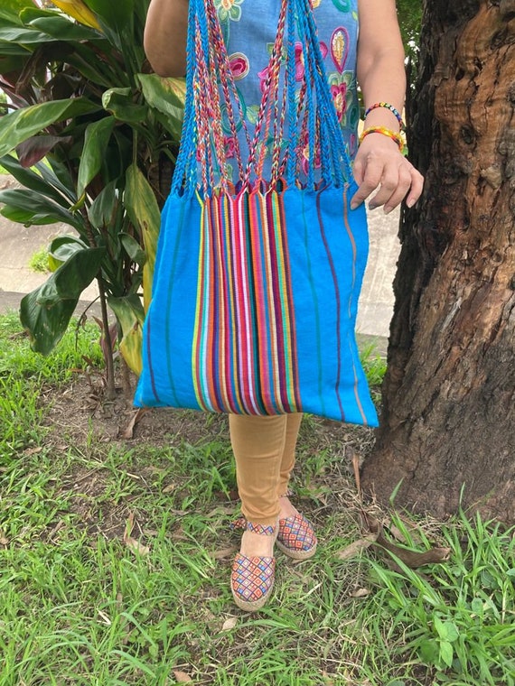 Handmade Mexican Bag Boho Bag Mexican Woven Bag Vintange Etsy