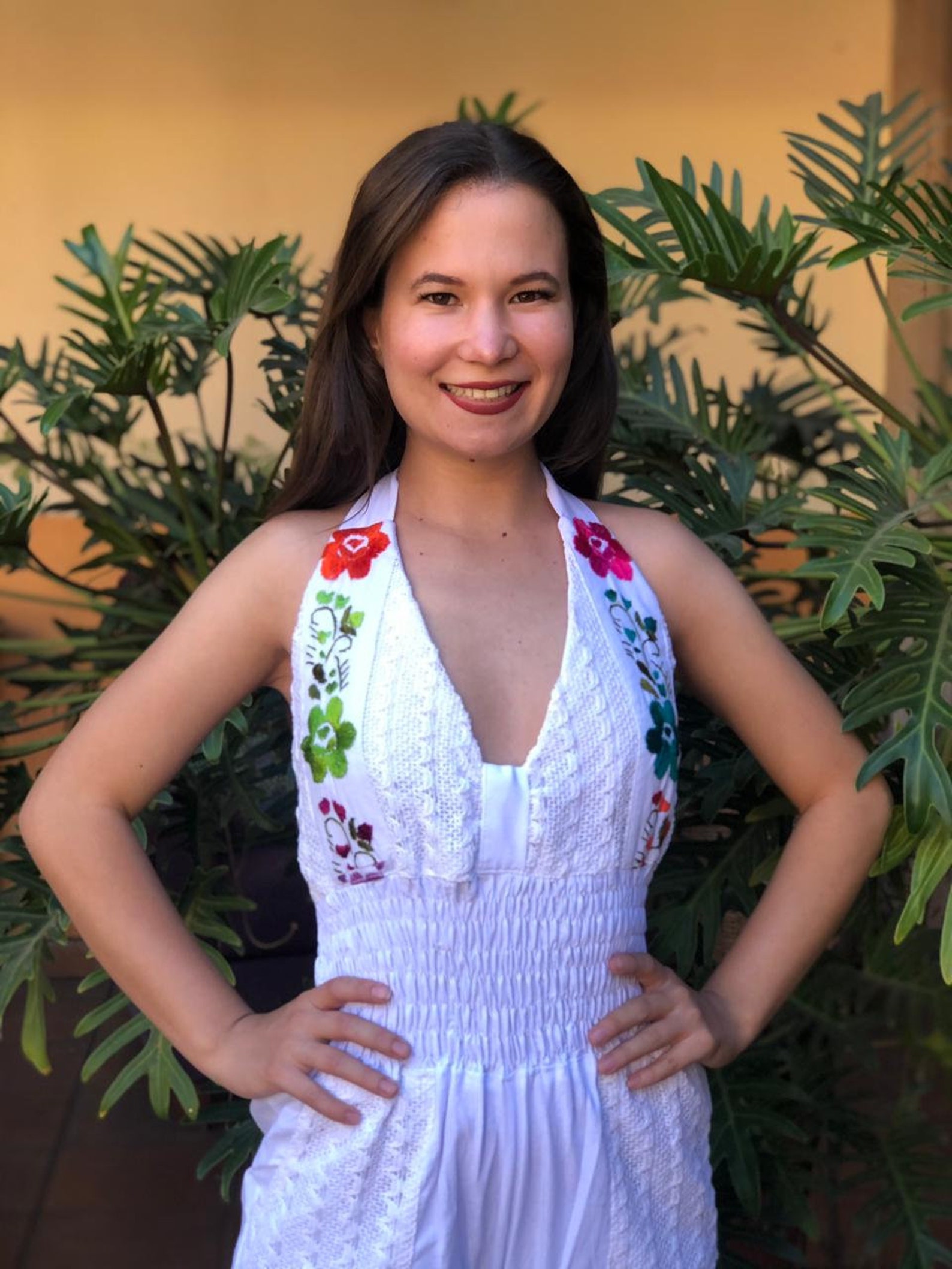 Mexican embroidered jumper Mexican floral jumper Mexican Etsy