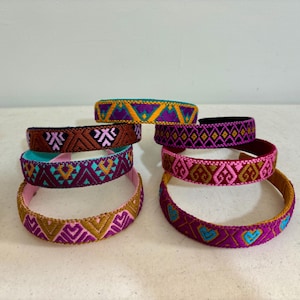 Diadema mexicana, turbante mexicano, banda para el cabello, banda para el cabello estilo mexicano colorido.