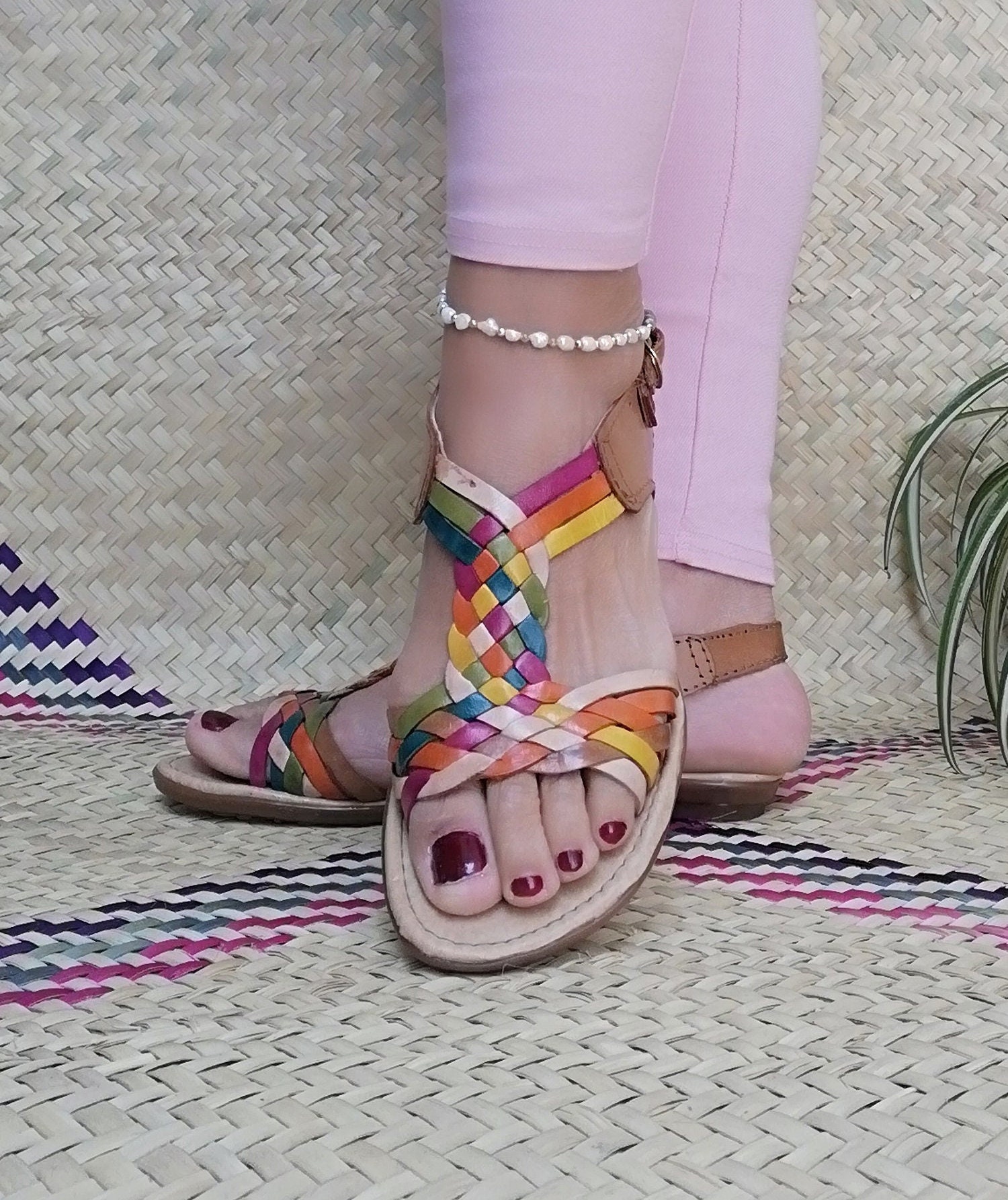 handmade huarache sandals
