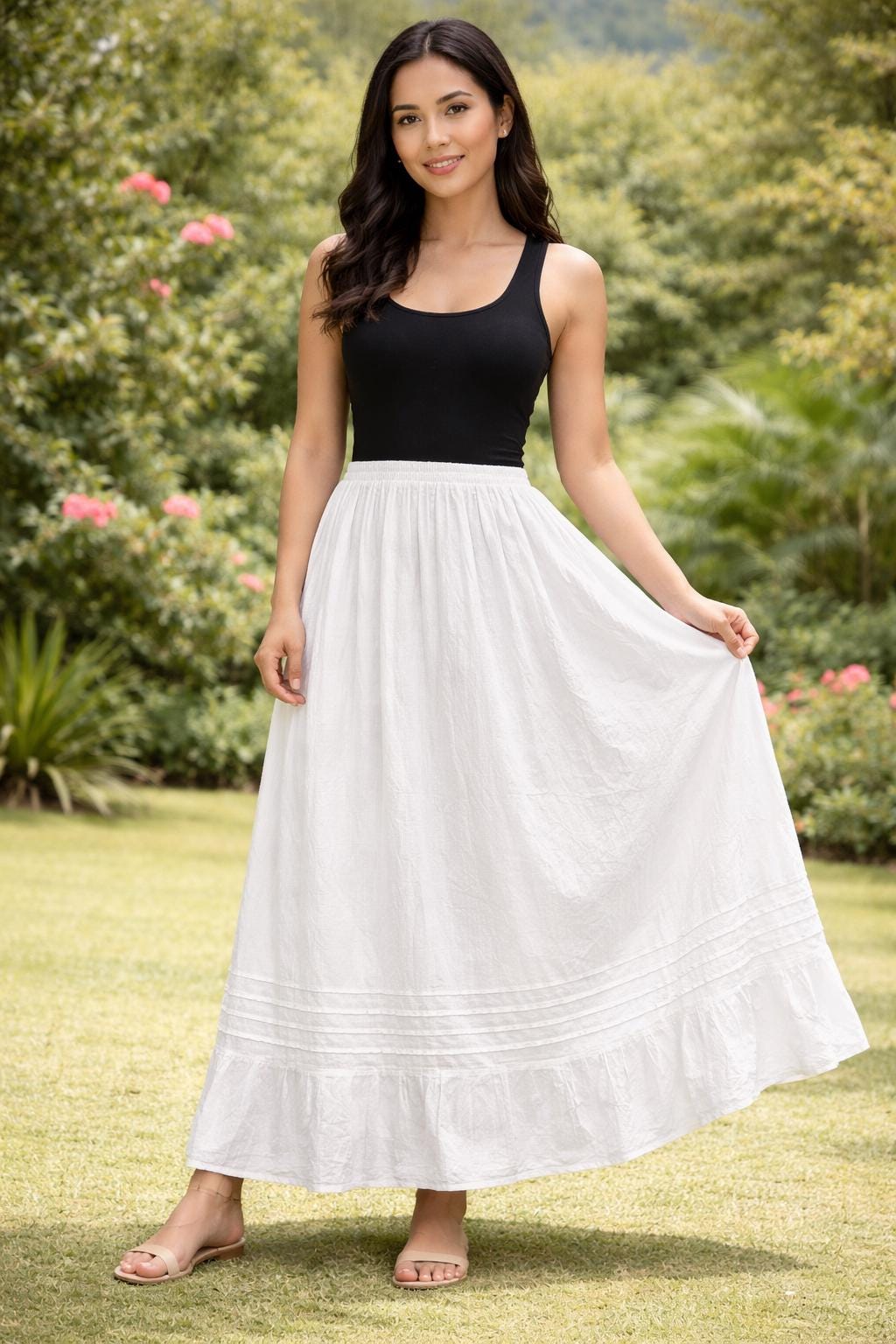 Buy Spanish Style Skirt Online In India - Etsy India