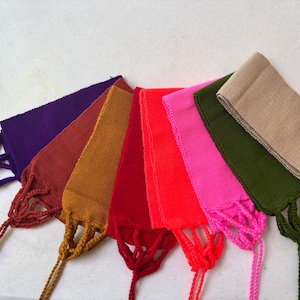 Mexican sash belt, solid colorful sash, ethnic belt, tie belt, dress belt, cotton belt, blouse belt.