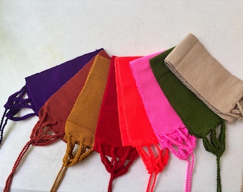 Mexican sash belt, solid colorful sash, ethnic belt, tie belt, dress belt, cotton belt, blouse belt.