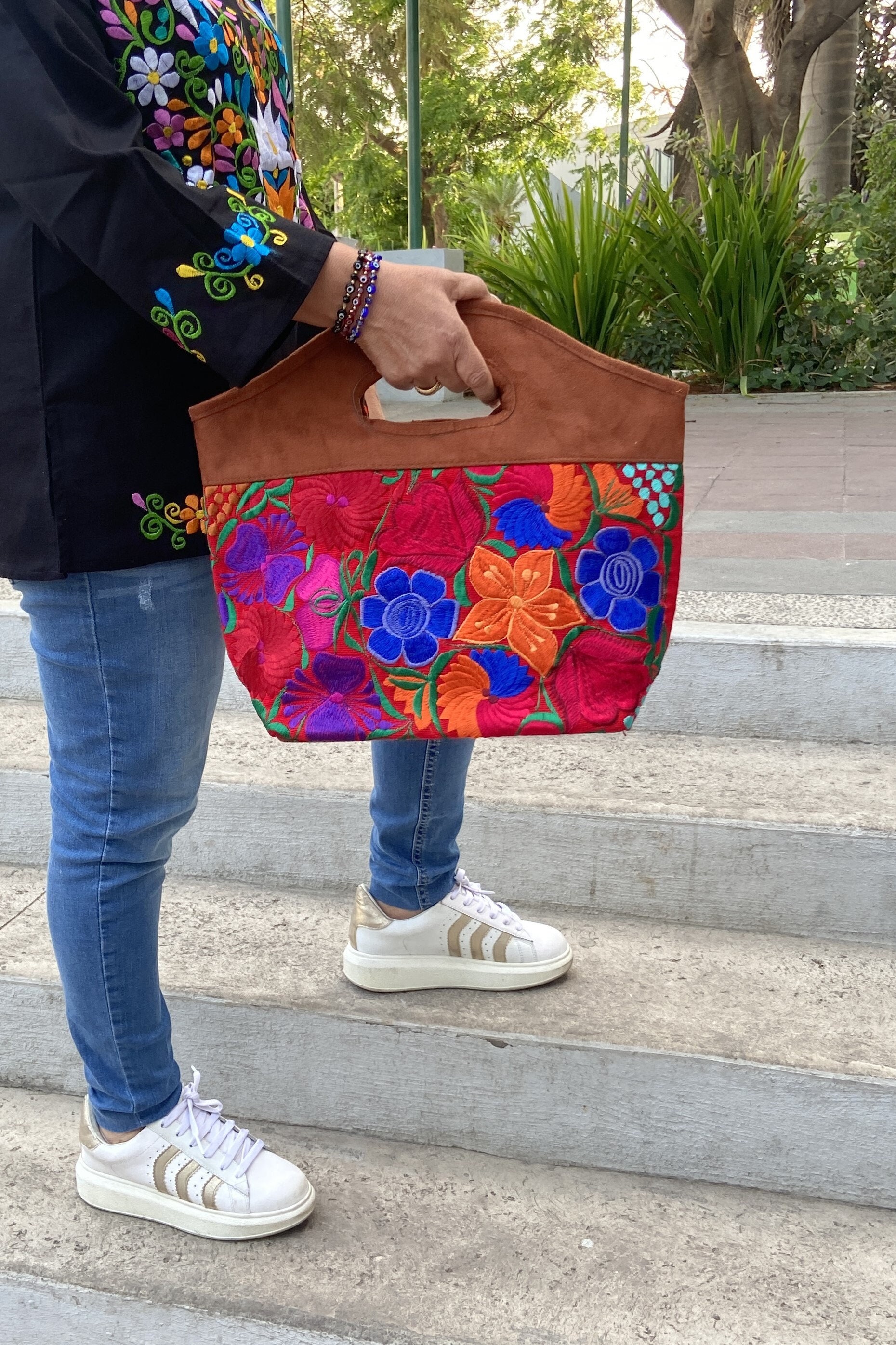 Embroidered Boho Bag Etsy
