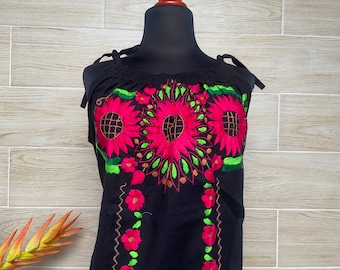 Ropa Artesanal Artesanias Jolovil Blusa Mexicana Bordada Con