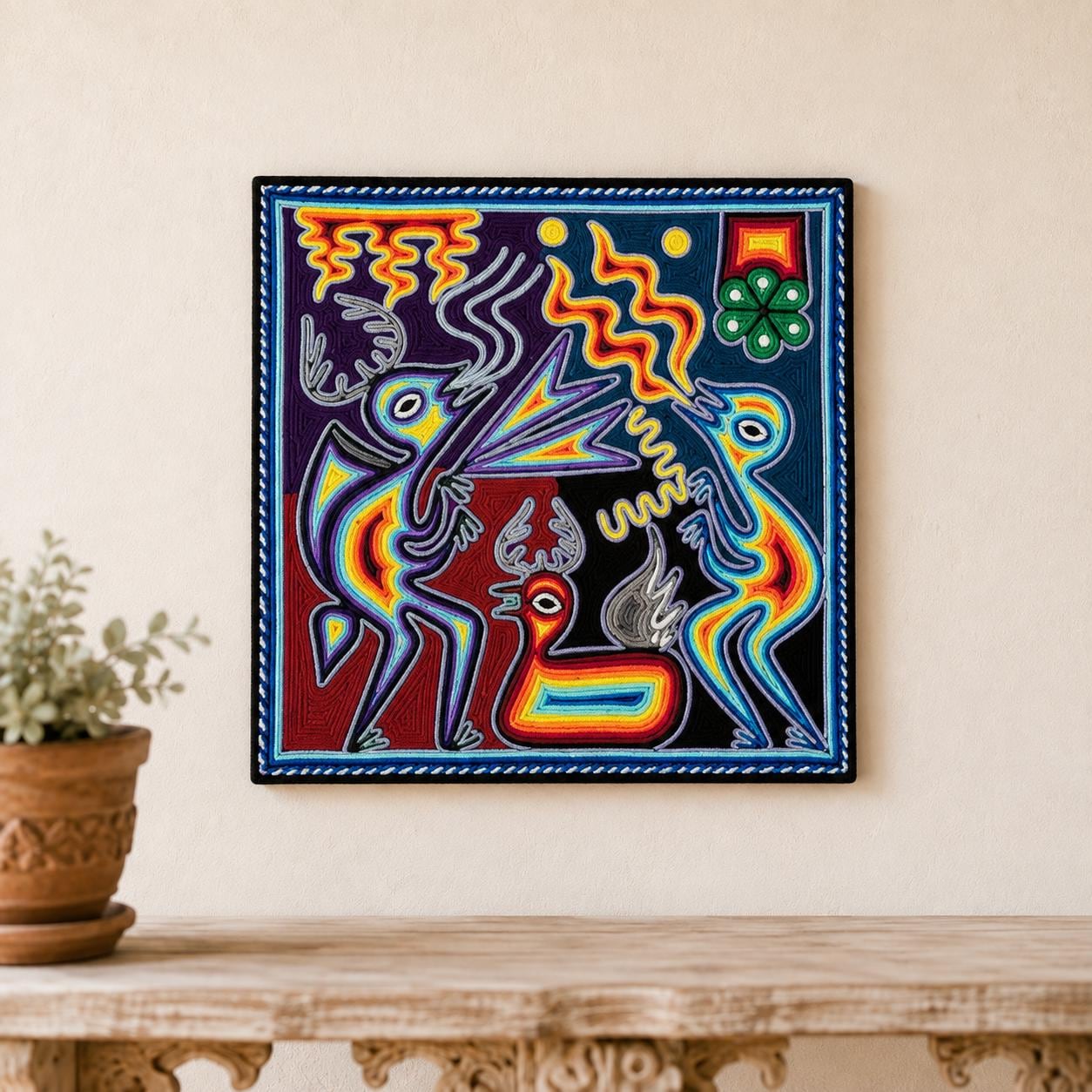 Vintage Huichol Art - Etsy