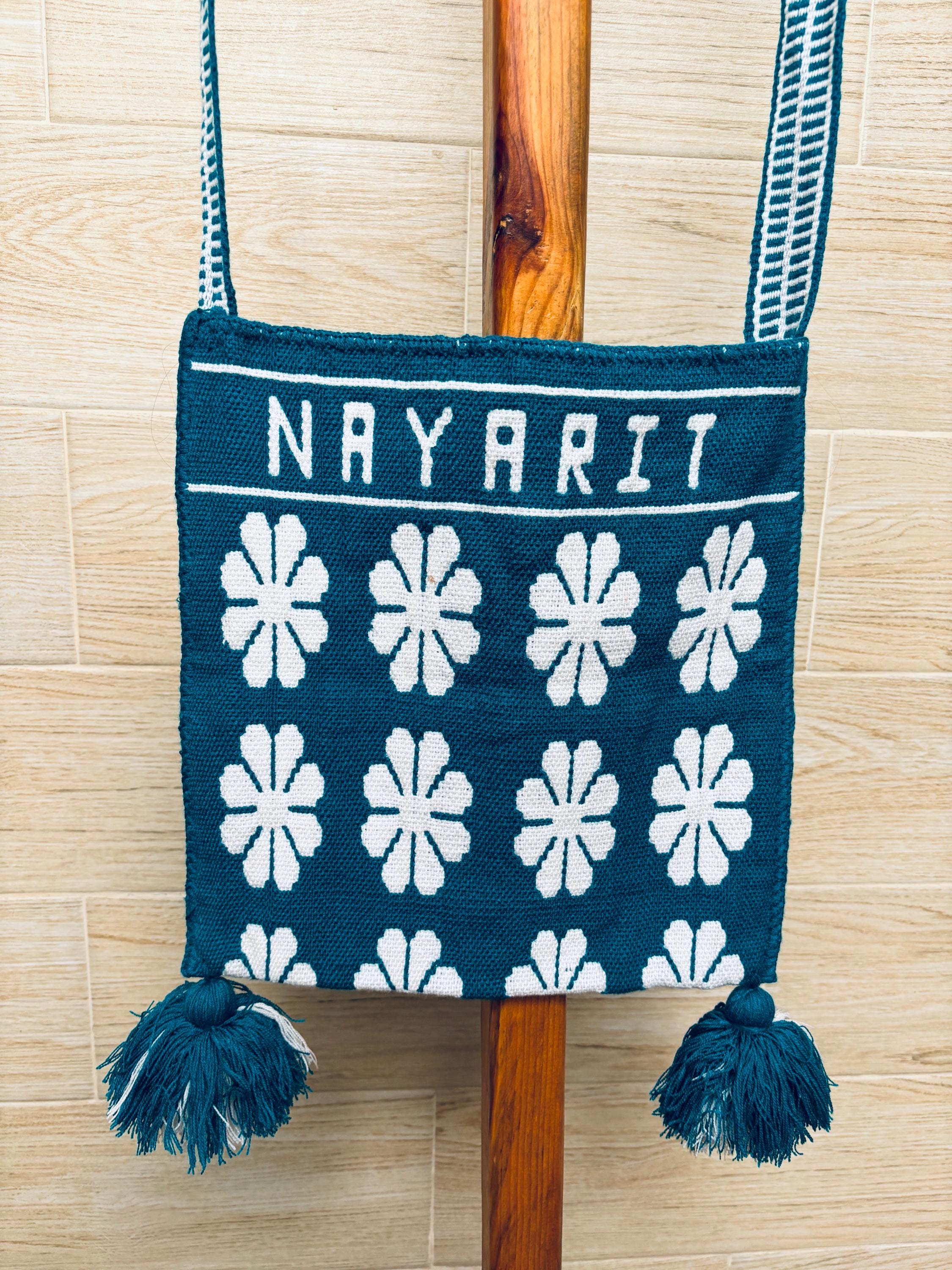 Mexican Handmade Folk Art Bag NWOT Artisanal Leather Crossbody Purse. Mexican Bag. Boho Chic  main image 2