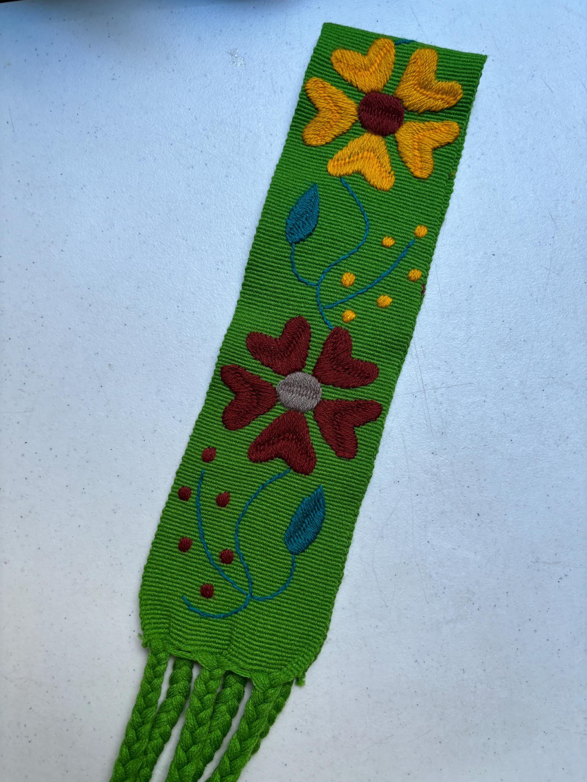 TEMPESTA Hand Embroidered sash- belt Beaded Rhinestone Flower Sash Belt 1993 - BellaMeraBridal  main image 4
