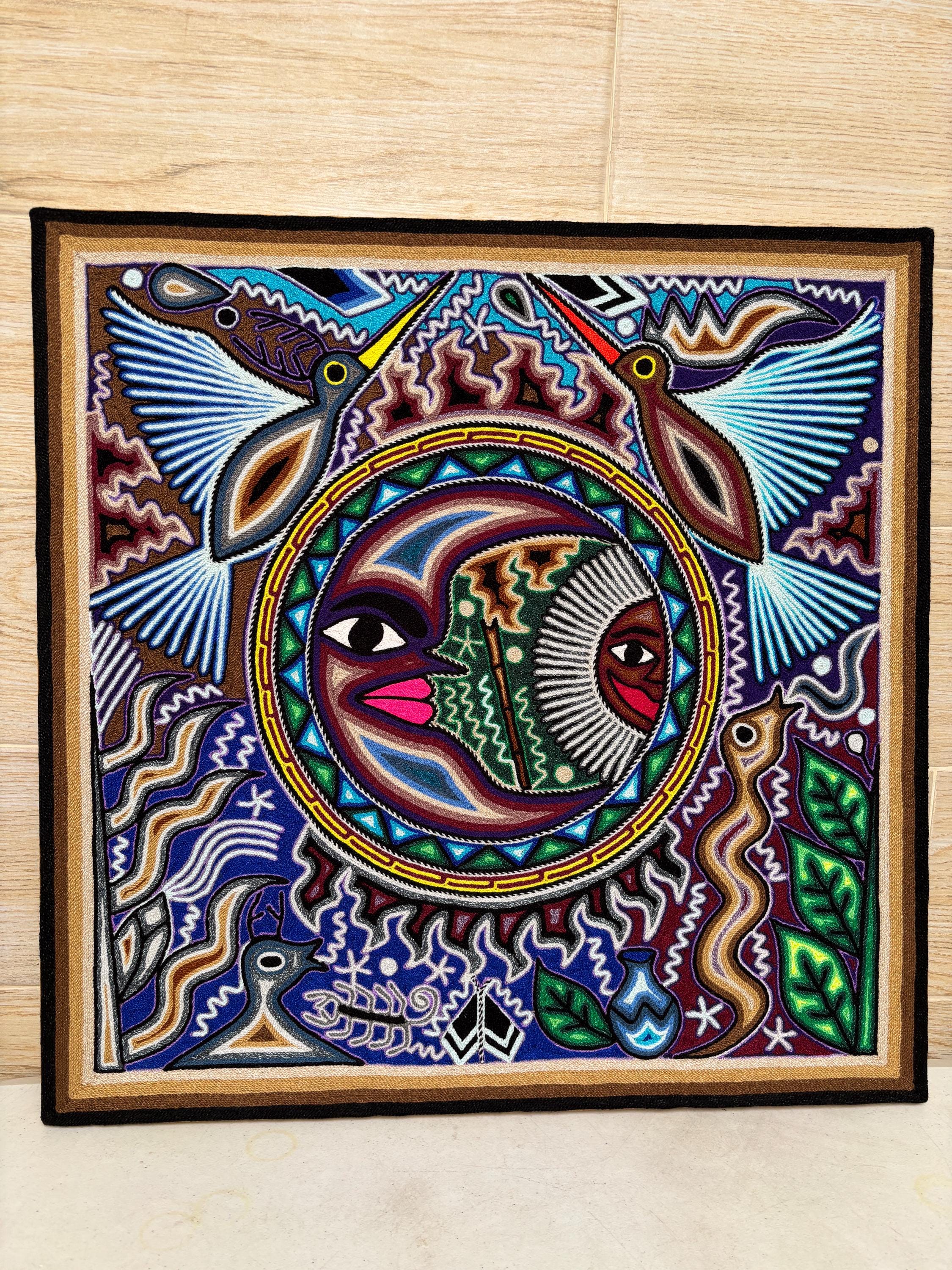 絵画、額入り、ハンドメイド、メキシコ 絵画、額入り、ハンドメイド、メキシコ 絵画、額入り