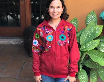 【GRAVER】Street rainbow flower embroidered half zip up Designer fashion, Seoul-fully created | W Concept