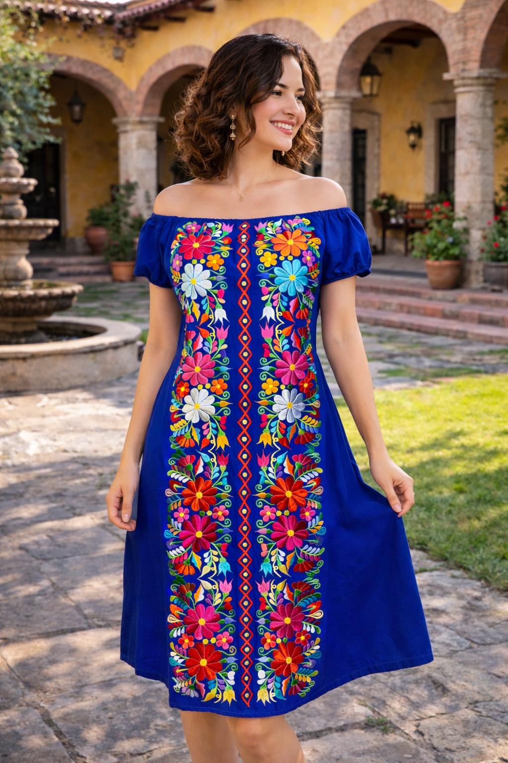 drop waist evening dress Blue Embellished Long Sleeve Drop Waist Gown