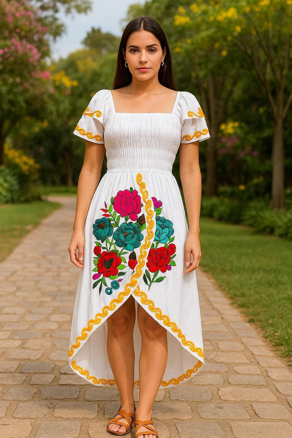 university graduation dresses south africa Hand Embroidered Mexican Sarape Graduation Stole main image 1