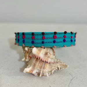 Diadema mexicana, turbante mexicano, banda para el cabello, banda para el cabello estilo mexicano colorido.