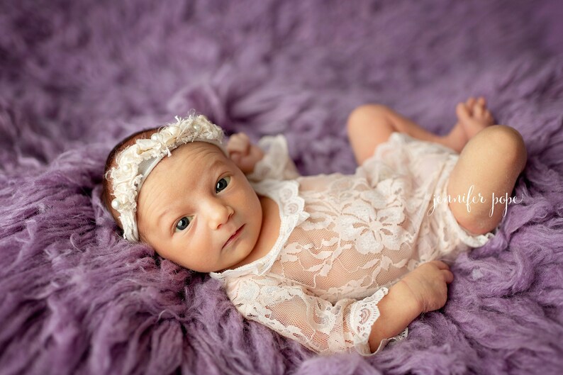 baby girl lace romper newborn