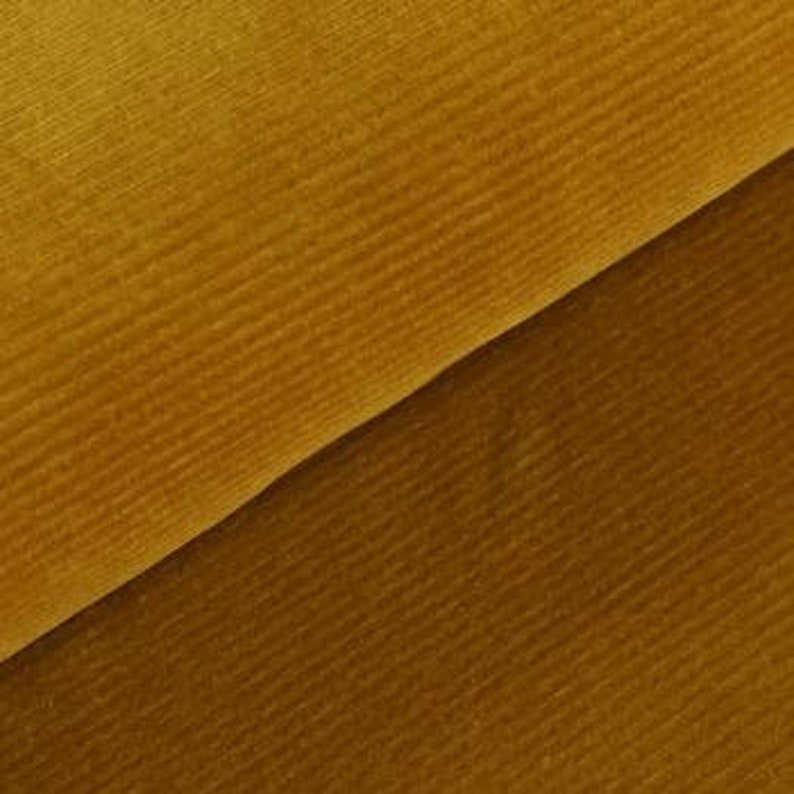 Breitcord Meterware Stretch Mustard Yellow \u00d6kotex 100
