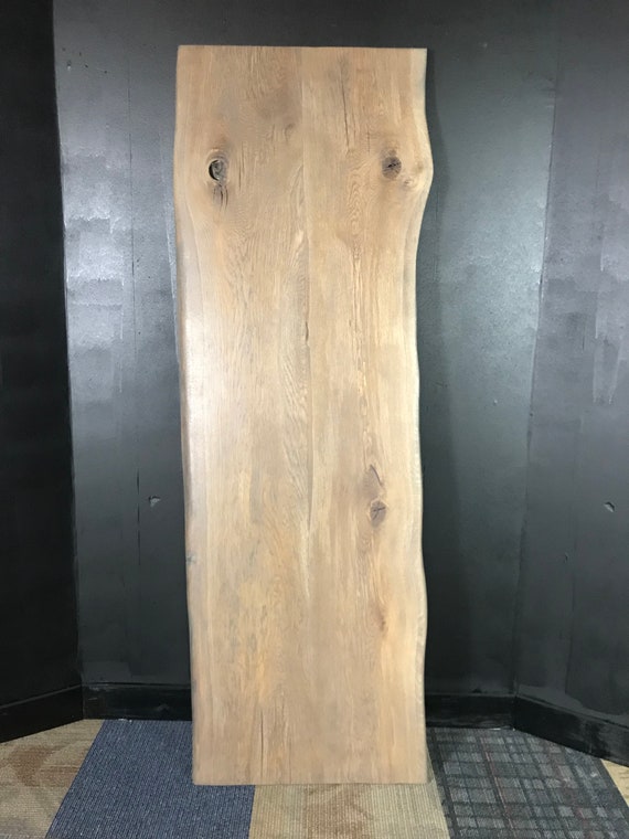 Live Edge White Oak Table Top Etsy