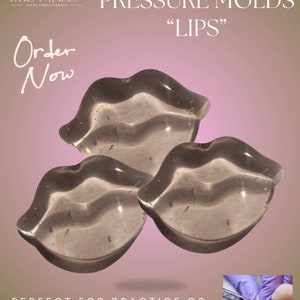 Hyaluron pen pressure training, Lip augmentation practice molds, Hyaluronic acid pen training molds, pressure lip molds long lasting