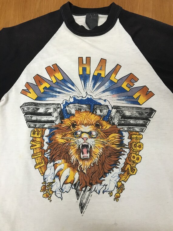 van halen shirt vintage