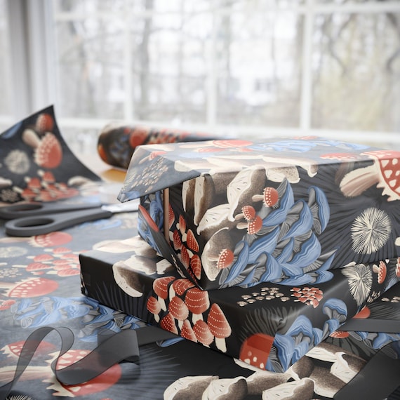 Colorful Mushrooms Wrapping Papers