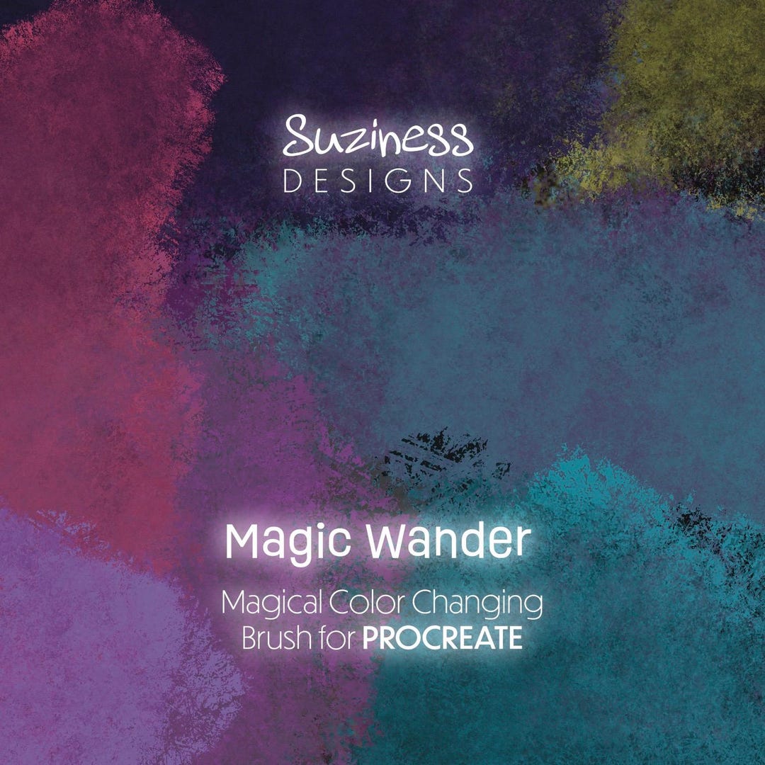 Magic Wander - Magical Color Shifting Texture Brush for Procreate by ...