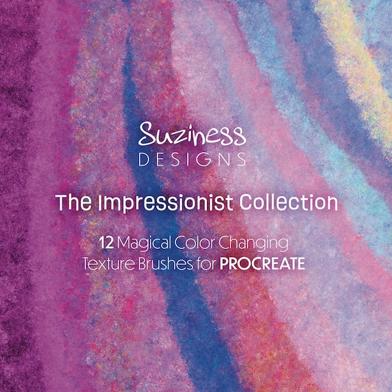 The Impressionist Collection – 12 Magical Color‑Changing Procreate Brushes