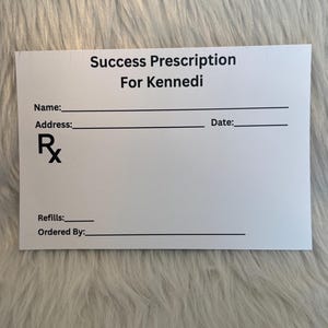 Kit de recuperación para la resaca - Despedida de soltera - Regalos de cumpleaños - Kits de frascos de medicamentos - Frascos de pastillas para el kit de recuperación - Regalos de despedida de soltera RX Advice Card
