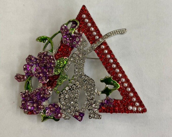 Delta Sigma Theta Pyramid Fortitude Pin Delta Pyramid and - Etsy