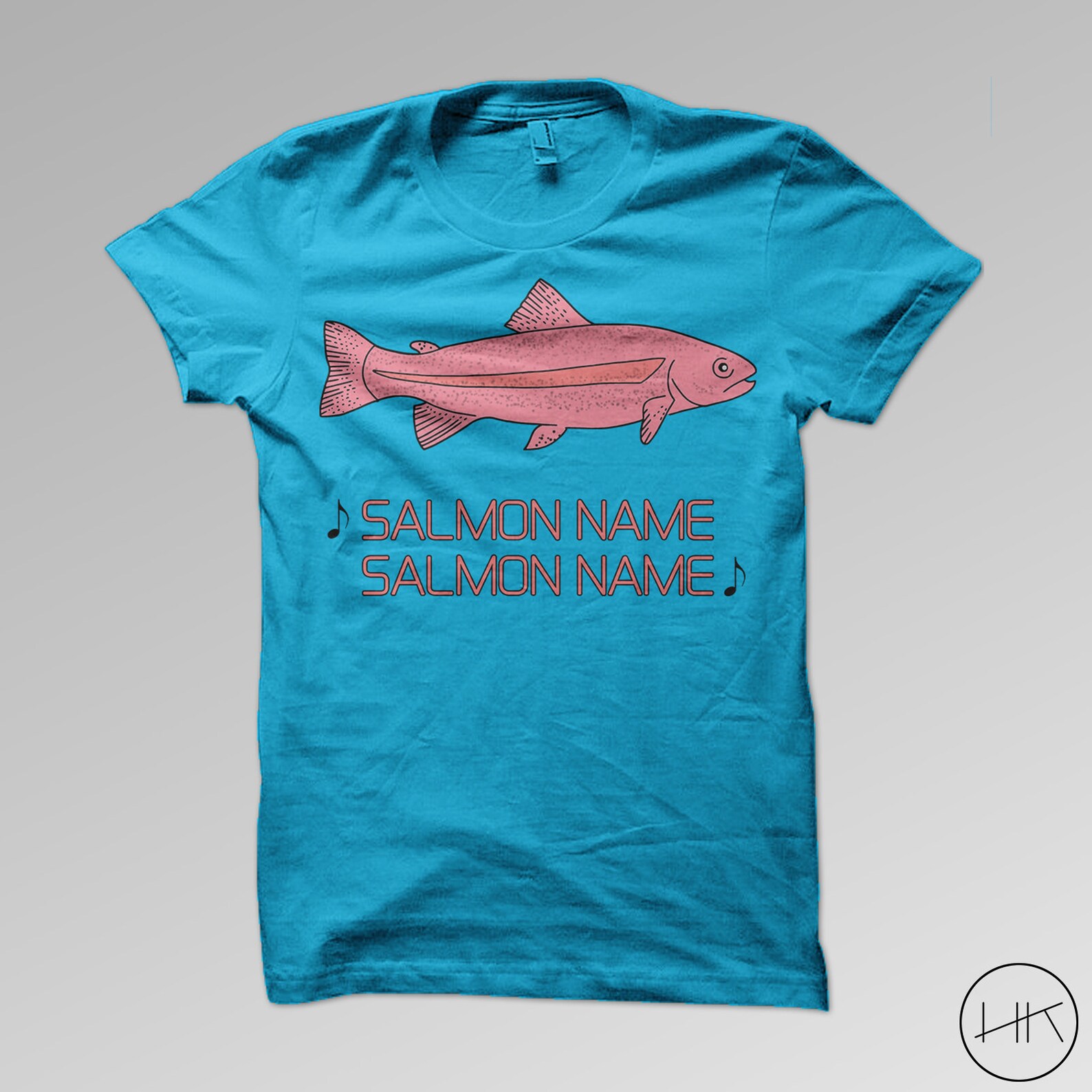 Salmon Name Salmon Name Tshirt Etsy Canada