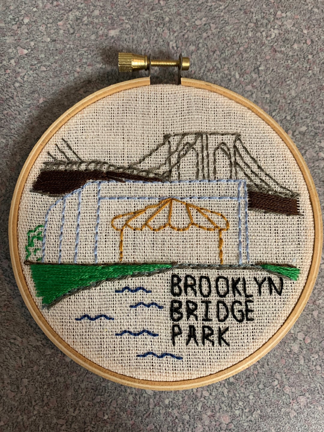Places Embroidery Etsy
