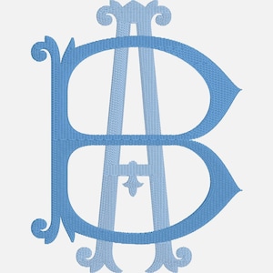 Monogram Embroidery Font Bundle: Maxwell & Merit .bx + Machine Files (Instant Download)