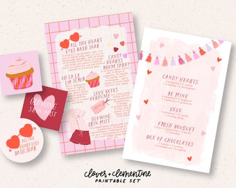 Download + Print | Valentine 2024 Blends, DIY Recipes, Stickers, etc.