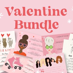 Valentijnscollectie 2022 | Bundel afdrukbare kaarten en stickers! | Downloaden + afdrukken
