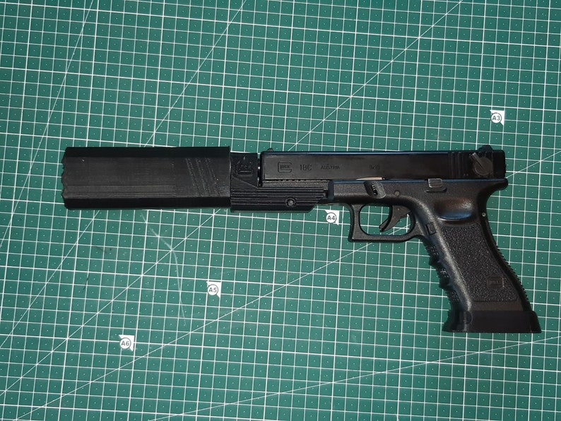 Pistol airsoft silencer Glock p226 etc. AIRSOFT Etsy