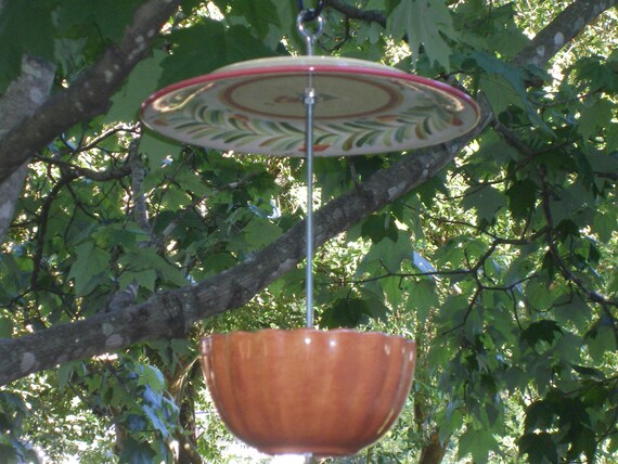 Bird Feeder Covered Bird Feeder Housewarming Gift Hanging Etsy