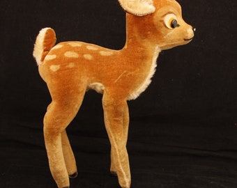 Steiff Bambi All Ids Vintage 1959 to 1964 Tallest 9 Inches