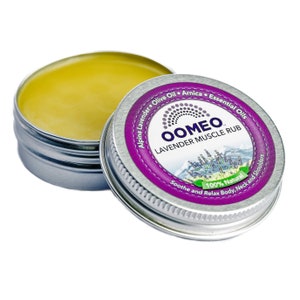 Lavender Balm, Lavender muscle rub, Arnica oil, Essential oils, soothing and relaxing, reflexology, 100% natural salve