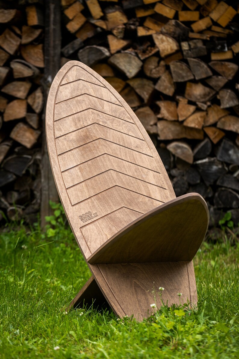 Viking Chair Stargazer Chair Foldable Wooden Chair Garden Etsy UK