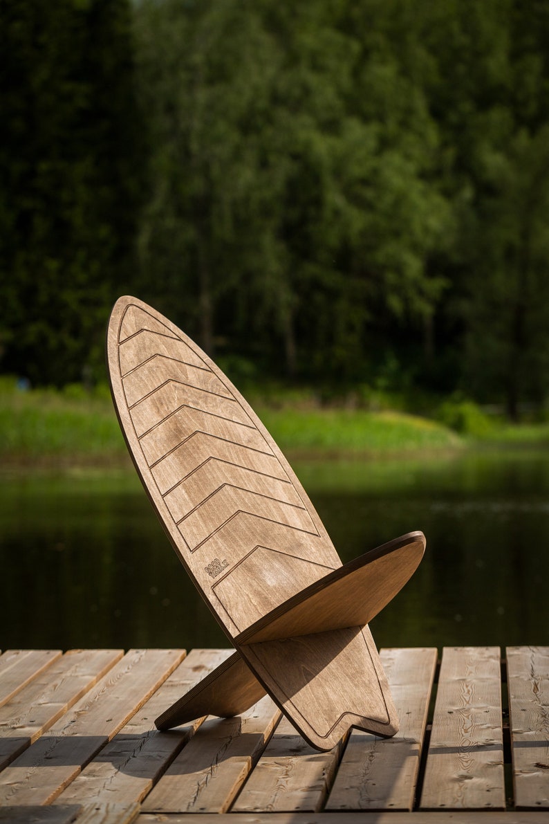 Viking Chair Stargazer Chair Foldable Wooden Chair Garden Etsy UK